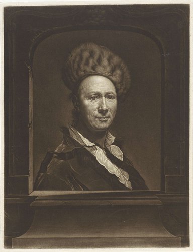 Portret van Conrad Friedrich Hurlebusch by Pieter Anthony Wakkerdak