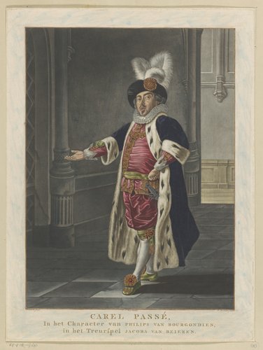 Portret van Carel Passé als Filips de Goede