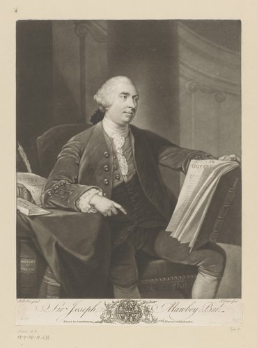 Portret van Joseph Mawbey