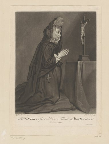 Mrs. Kight a famous Singer & Favourite of King Charles the 2d