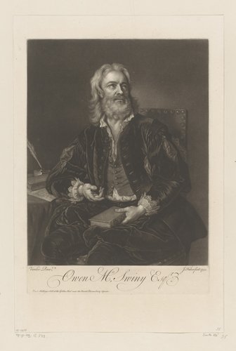 Portret van Owen MacSwiney Esqr.