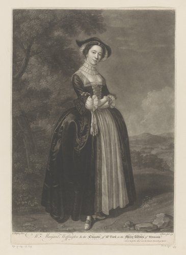 Mrs. Margaret Wofflington in the Character of Mrs. Ford in the Merry Whives of Windsor