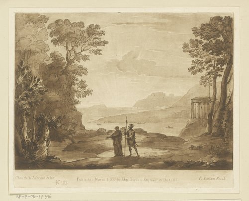 Prenten naar tekeningen van Claude Lorrain