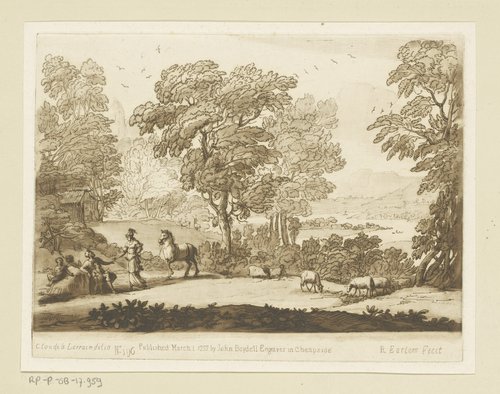Landschap met Erminia en de schaapsherder
