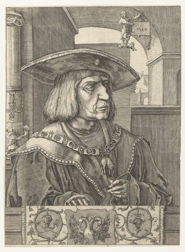 Portret van keizer Maximiliaan I