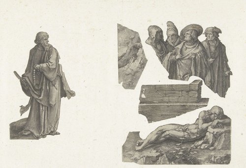 De apostel Bartholomeus by Lucas van Leyden