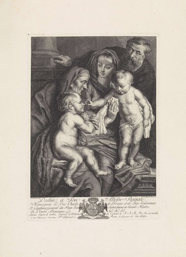 Heilige Familie met Elisabeth en Johannes