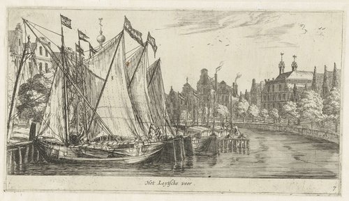 Verscheide gesichten binnen Amsterdam