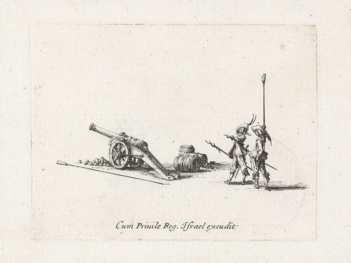 Militaire exercities by Jacques Callot