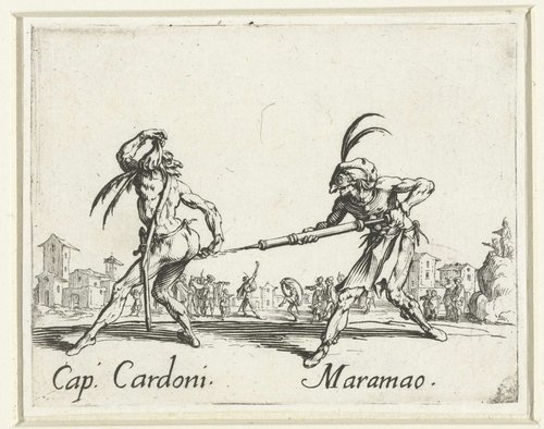 Dansen van Sfessania by Jacques Callot