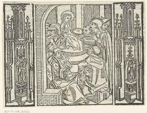 Christus tussen de schriftgeleerden