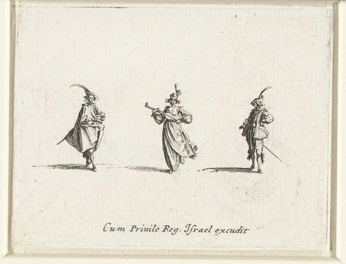 Dame by Jacques Callot