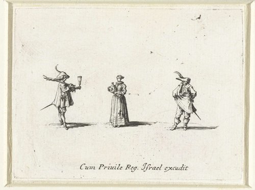 Dame by Jacques Callot