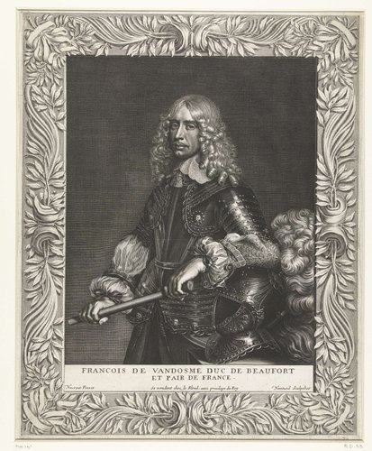 François de Vandosme duc de beaufort et pair de France by Robert Nanteuil