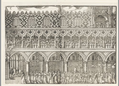 Festa della Sensa (zevende gedeelte) by Jost Amman