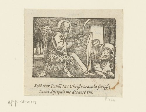 Evangelist Lucas by anonymous