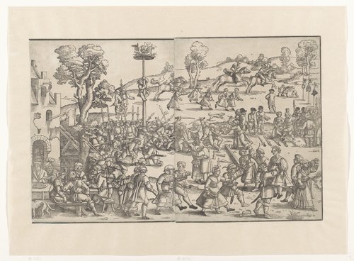 Dorpskermis (rechterdeel)