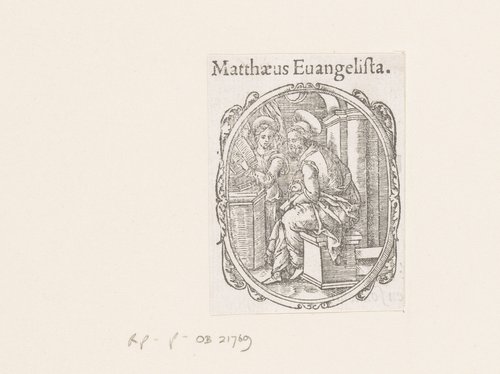Evangelist Matthaeus by anonymous; Hans Holbein (II)