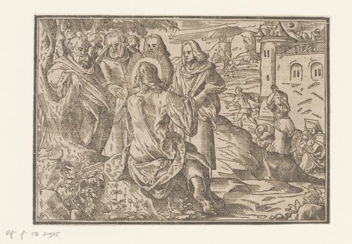 Christus voorspelt de val van Jerusalem