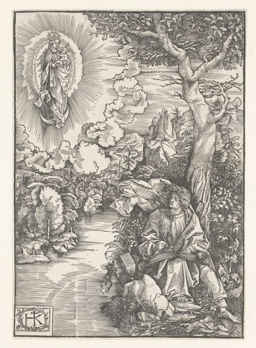 Johannes Evangelist op Patmos