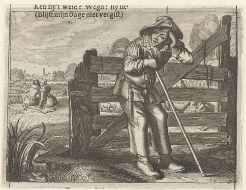 Minne-Mall van Dicke Leendert, en Lijsje Teunis, met Ioncker Maerten