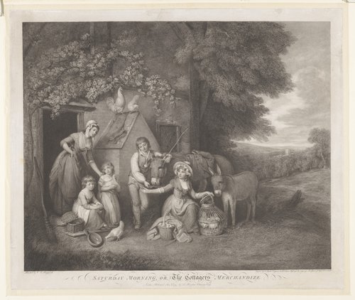 Saturday Morning, or, The Cottagers Merchandize