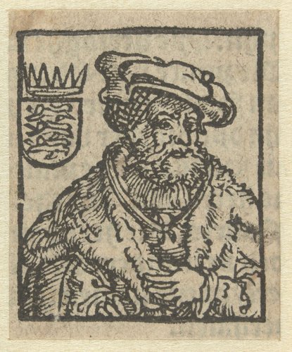 Portret van Christiaan II van Denemarken