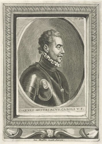 Portret van Don Juan van Oostenrijk