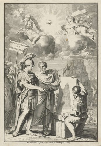 Titelpagina voor: Athanasius Kircher, Turris Babel, sive Archontologia, 1679