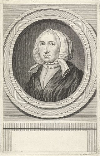 Portret van Anna Maria van Schurman