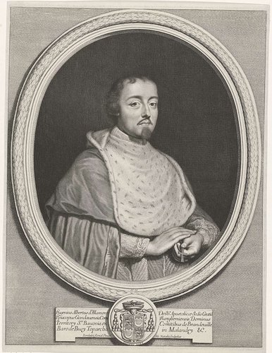 Portret van Eugenius Albertus d' Allamont