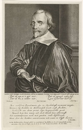 Portret van Jacob Cats