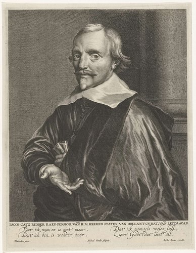 Portret van Jacob Cats