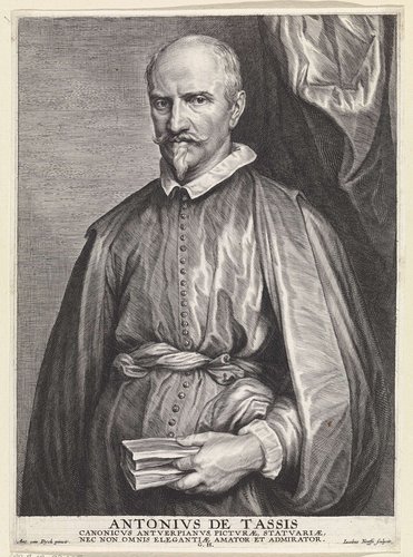 Portret van Antonio de Tassis