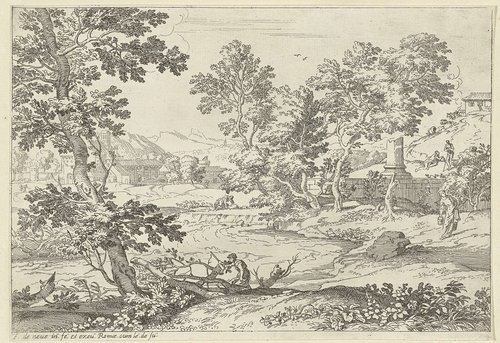 Landschap met een rivier