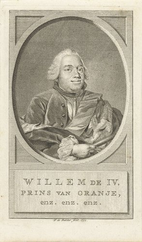 Portret van Willem IV prins van Oranje-Nassau