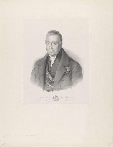 Portret van Frans Adam van der Duyn van Maasdam