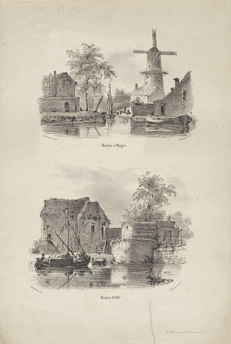 Twee gezichten op Den Haag en Delft