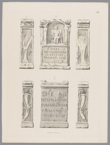 Twee Nehalennia-altaren, pl. XVII
