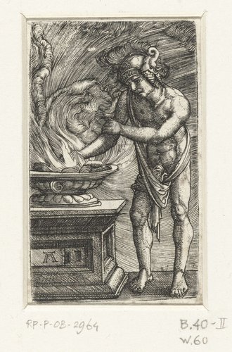 Mucius Scaevola by Albrecht Altdorfer