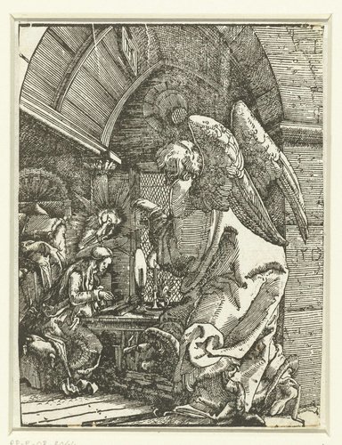 Annunciatie by Albrecht Altdorfer