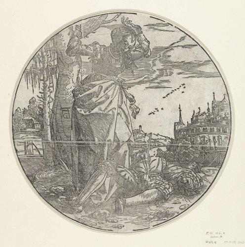 Pyramus en Thisbe by anonymous