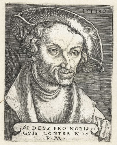 Portret van Philipp Melanchton