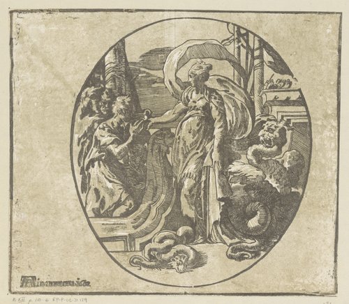 Odysseus op het eiland van Circe