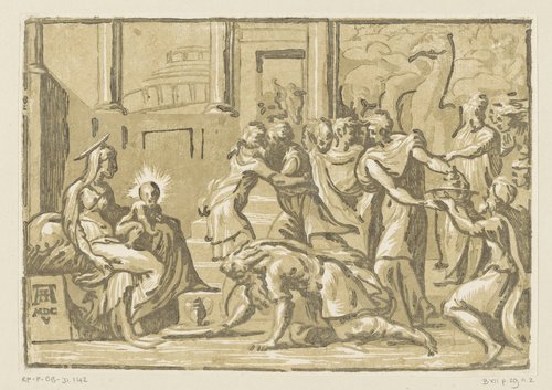 Aanbidding door de koningen