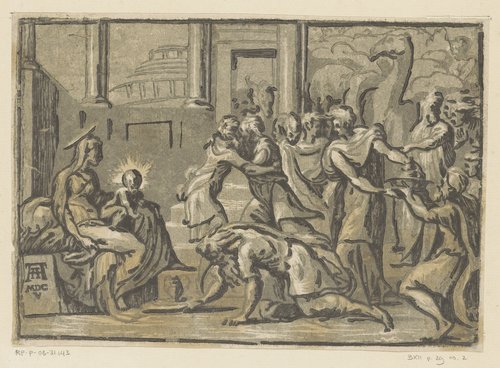 Aanbidding door de koningen