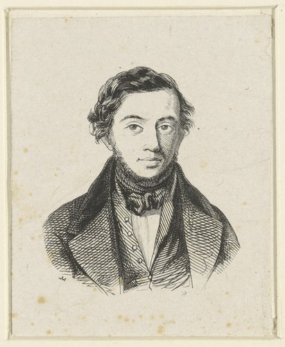 Portret van Jacobus Theodorus Abels