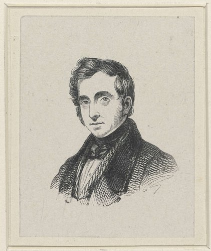 Portret van Louis Henry de Fontenay