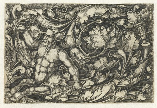 Ornament met centaur