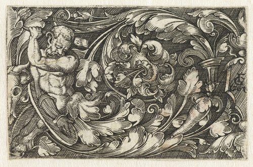 Ornament met centaur